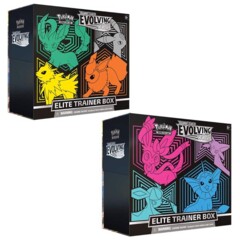 Pokemon SWSH7 Evolving Skies SET of 2 Elite Trainer Boxes